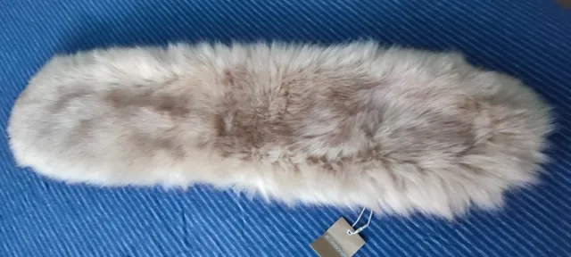 Cuello Piel Sintética Beige