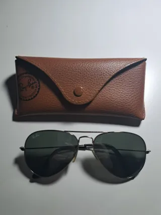 Gafas de sol Ray-Ban Aviator Marrón/Verde