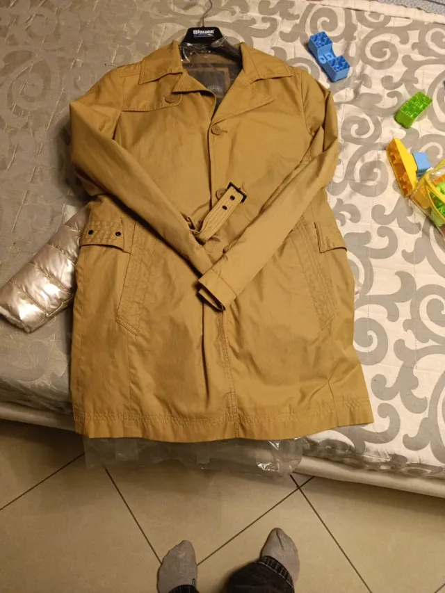 Trench Blauer Uomo Beige Taglia M