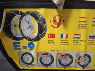 Cadenas para nieve E-9