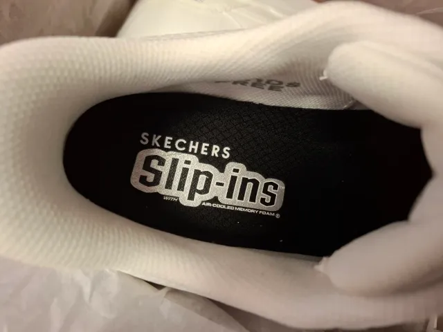 Skechers Uno Slip-ins Manos Libres Blancas