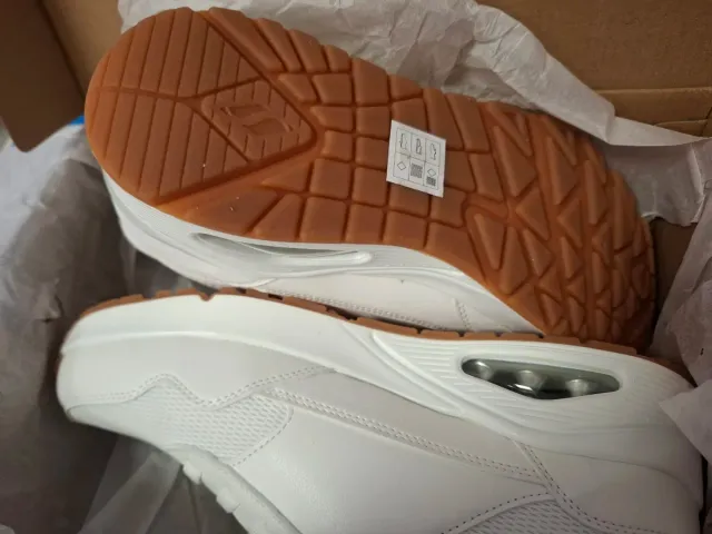 Skechers Uno Slip-ins Manos Libres Blancas