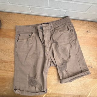 Bermuda Jack & Jones Marrón Desgastado