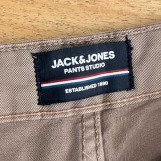 Bermuda Jack & Jones Marrón Desgastado
