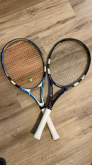 Raquetas de Tenis Babolat Drive Z-Lite y otra