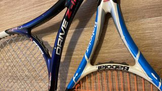 Raquetas de Tenis Babolat Drive Z-Lite y otra