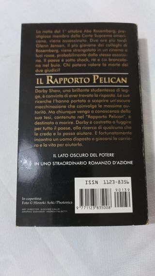 Libro Il rapporto Pelican