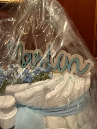 Tarta de pañales ❤️