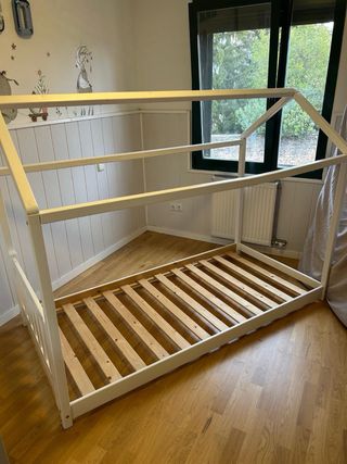 Cama Montessori Blanca