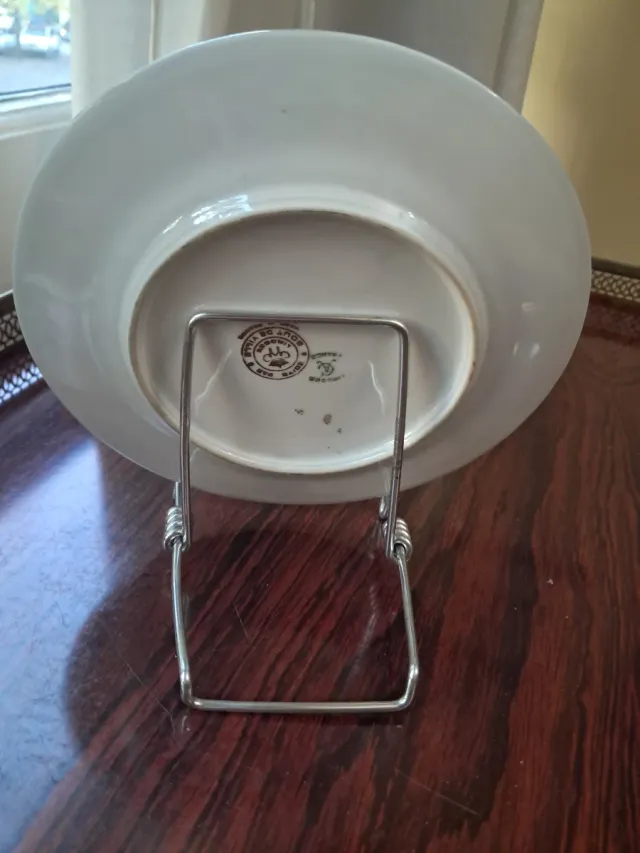 Plato Cerámica Limoges Escudo París