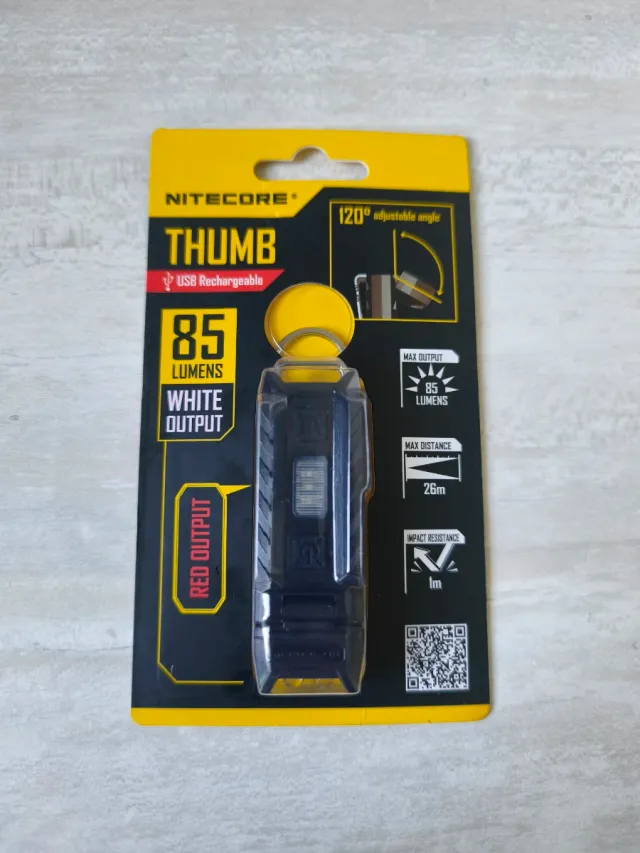 Torcia Nitecore Thumb 85 Lumeni