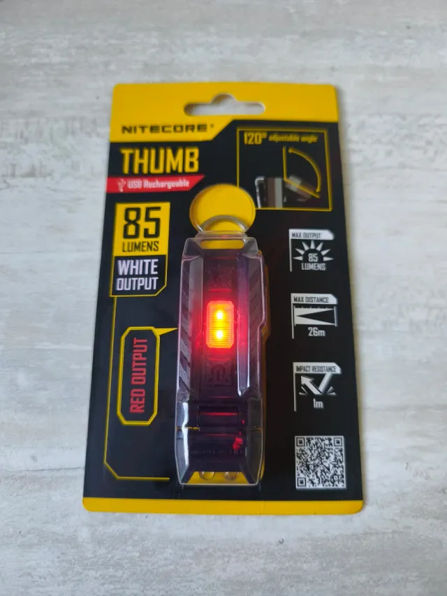 Torcia Nitecore Thumb 85 Lumeni