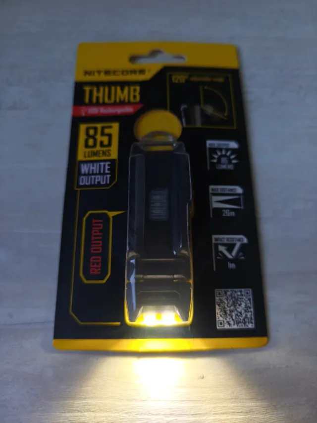 Torcia Nitecore Thumb 85 Lumeni