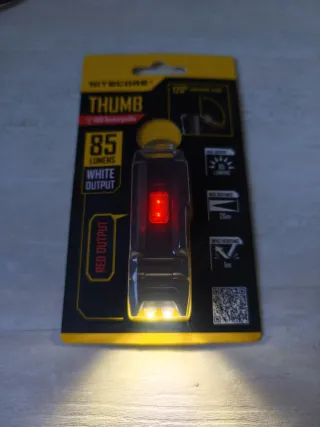 Linterna Nitecore Thumb 85 Lúmenes