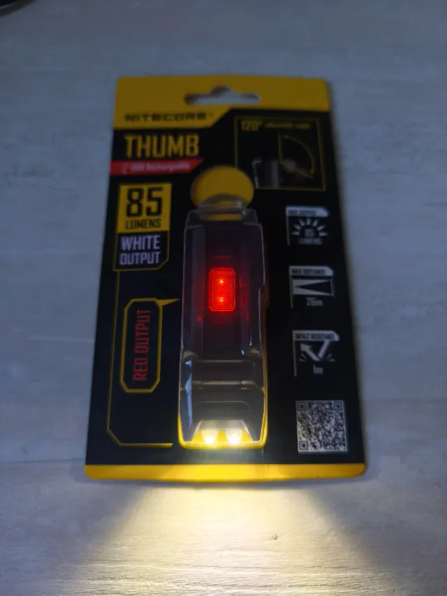 Torcia Nitecore Thumb 85 Lumeni