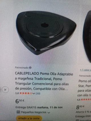 5 Pomos Olla Presión Magefesa Triangular