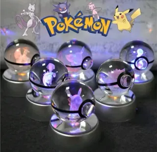 Charmander Kaitnax Bola Cristal Iluminada