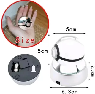 Charmander Kaitnax Bola Cristal Iluminada