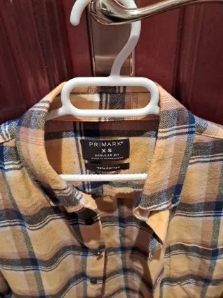 Camisa cuadros Primark Caballero XS