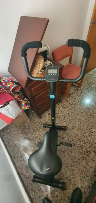 Bicicleta Estática Negra