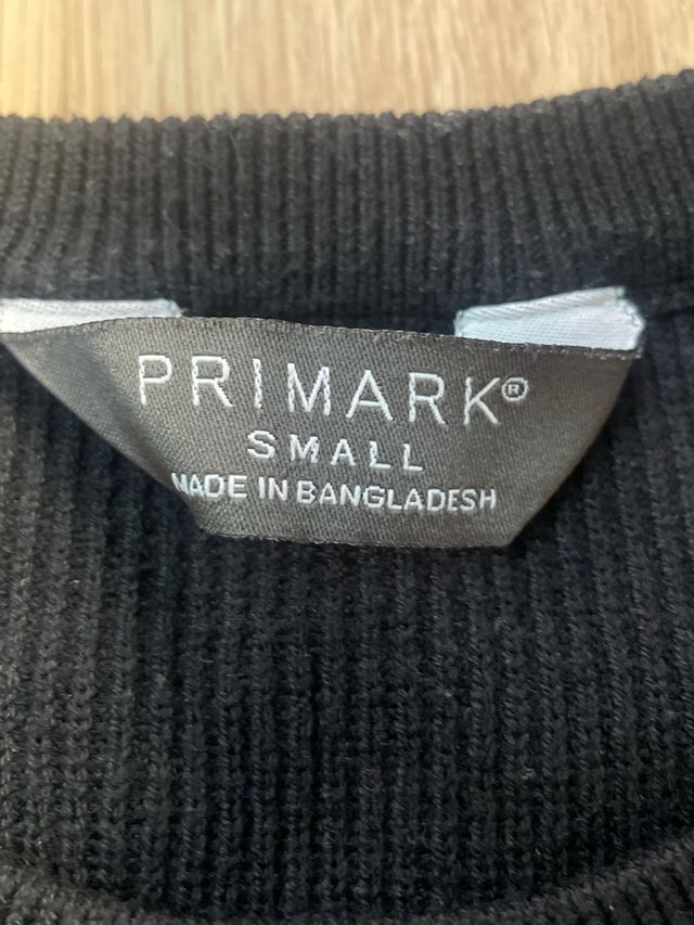 Jersey básico negro Primark