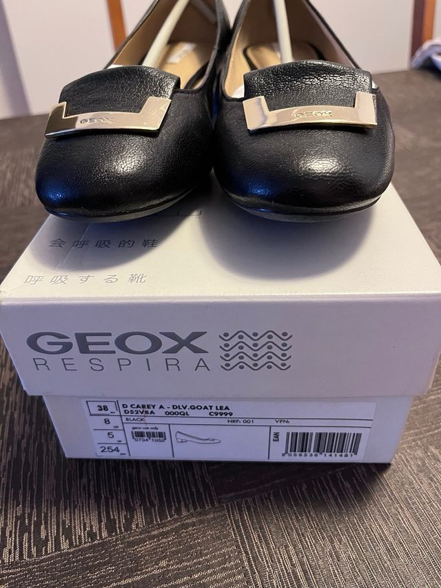 Zapatos Geox D CAREY A negros talla 38