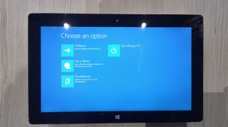 Microsoft Surface 2 RT 8.1 - No arranca