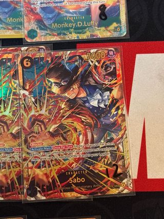 SECRET OP13 ENG Monkey D. Luffy, Sabo, Ace