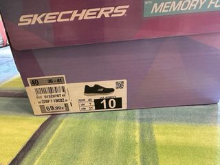 Skechers Talla 40 Mujer Azul Marino.