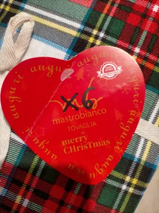 Tovaglia natalizia x6 persone