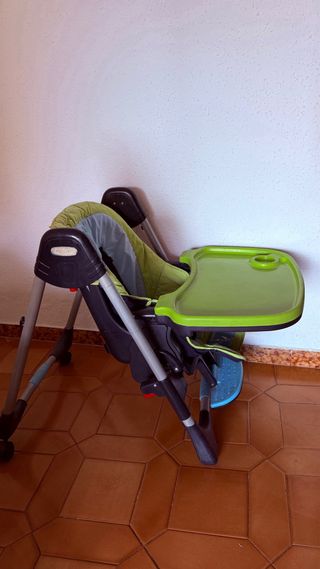 Trona sillita Jané regulable con bandeja y ruedas