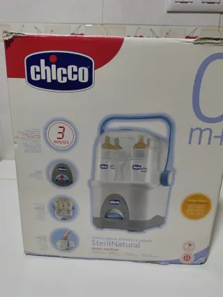 Esterilizador Chicco 6 biberones 3 min