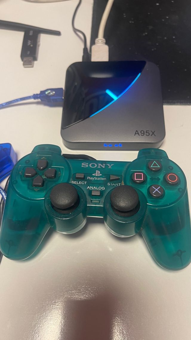 Tv box android Retro mando arcade Hori mando ps1