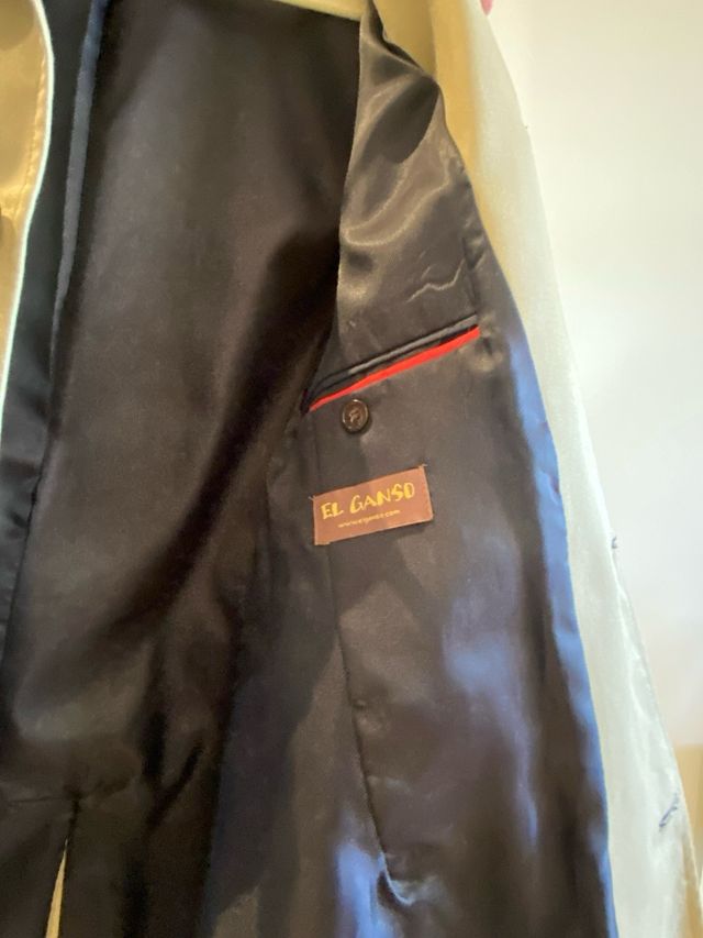 Gabardina El Ganso Hombre Talla S Beige