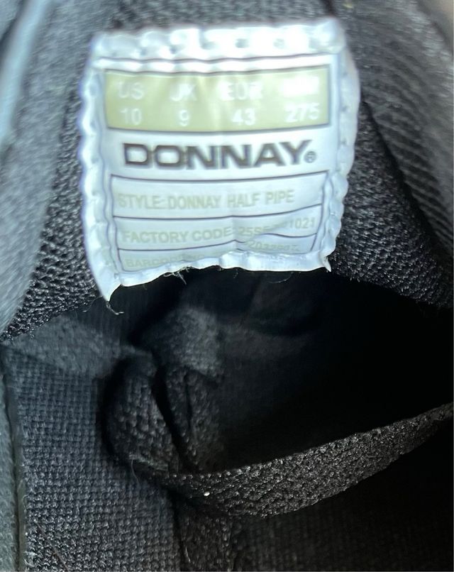 Zapatillas DONNA Hombre Talla 43 Negras