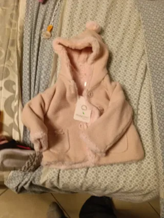 Giacchina bimba 12 mesi rosa