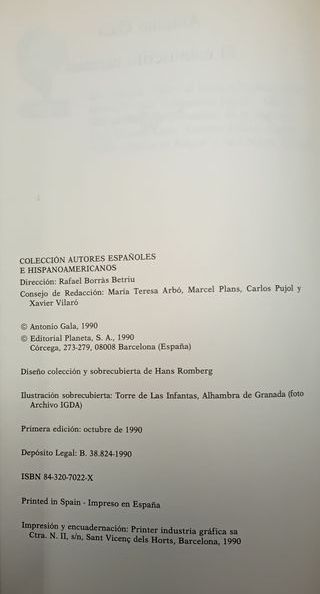 El manuscrito carmesí - Antonio Gala