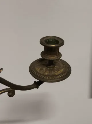 Candelabros piano franceses