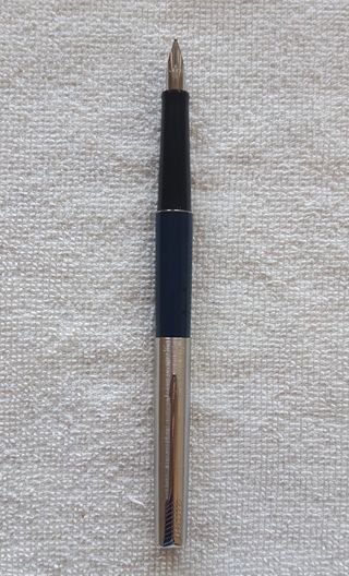 Due Penne Stilografiche Parker Blu vintage NUOVE