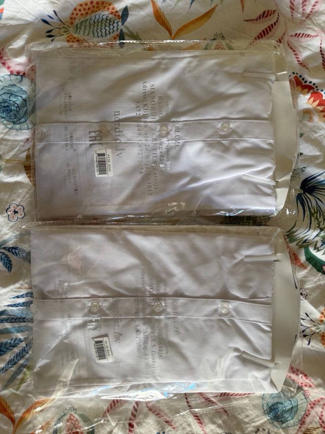 Camisas NORDIC MARY Blancas Talla S Manga Corta