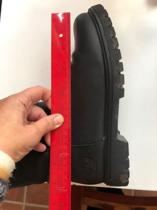 Botas de piel Panama Jack color negro