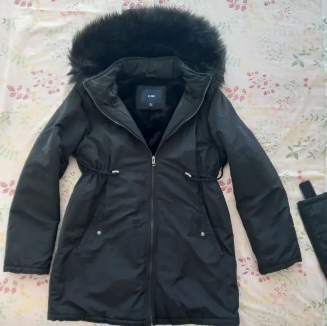 Chaqueta premamá Kiabi negra