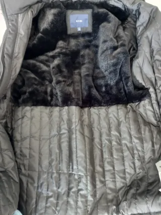 Chaqueta premamá Kiabi negra