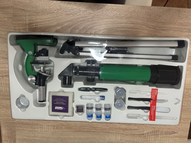 Telescopio y Microscopio niños