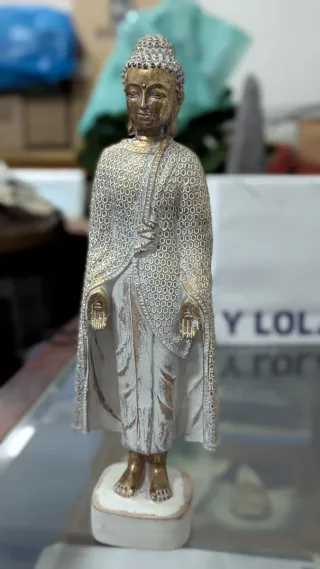 Figuras Budas Decorativas Metal y Plástico