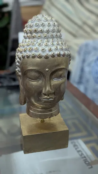 Figuras Budas Decorativas Metal y Plástico