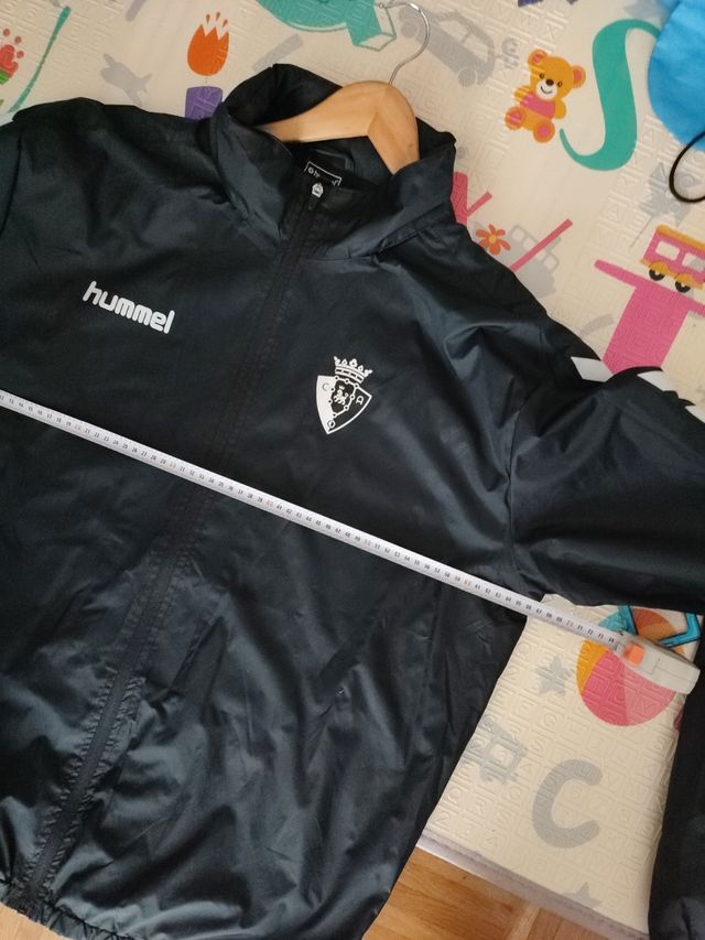 Chubasquero Hummel Negro XL