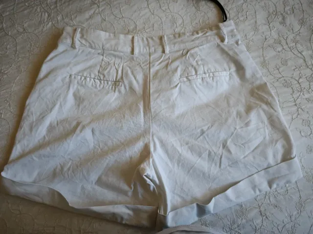 Pantalones cortos blancos Mango