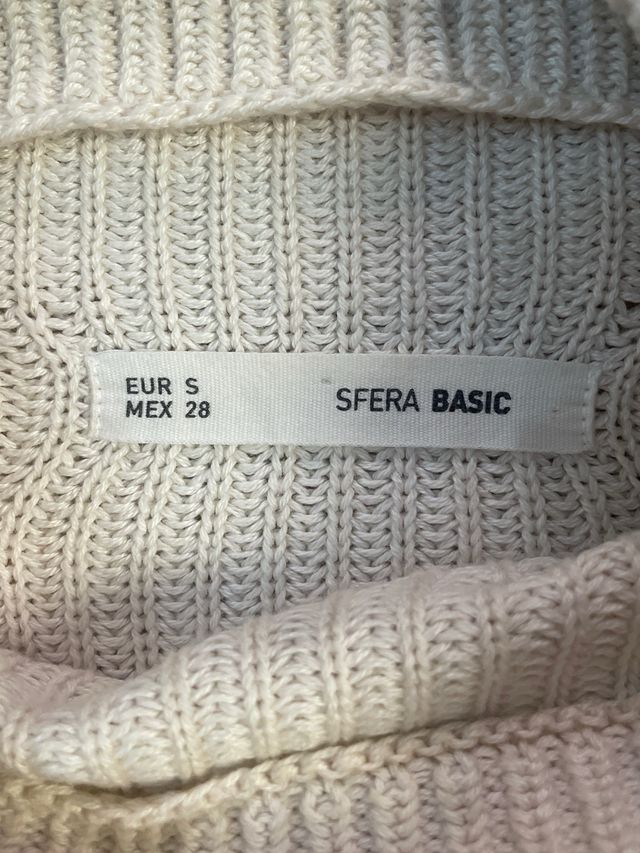 Jersey Sfera cuello alto beige