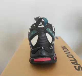 Bota Montaña Salomon Verde/Blanca